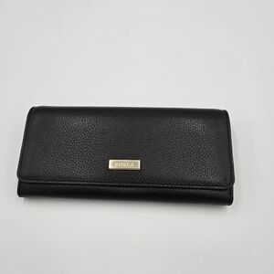Furla Black Leather Women's Wallet